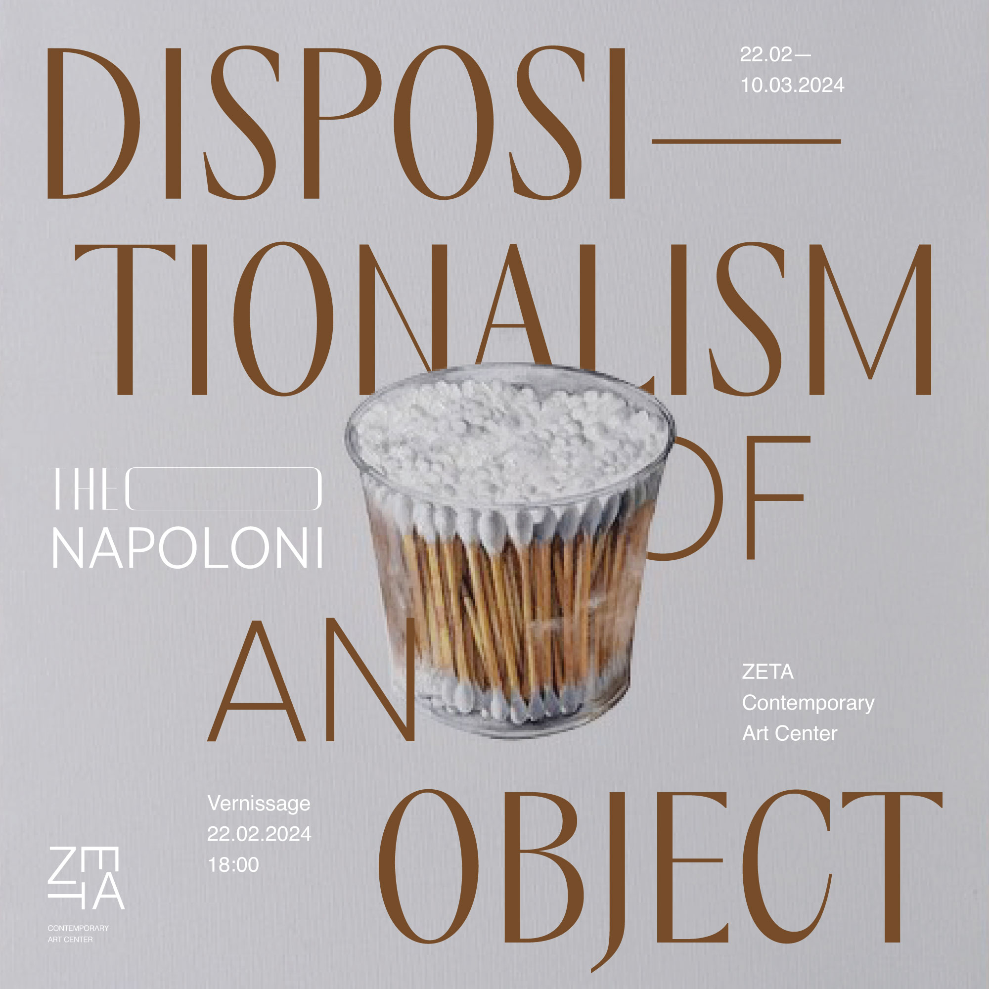 THE DISPOSITIONALISM OF AN OBJECT | Theo Napoloni